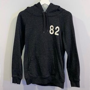 garage dark grey hoodie size XS